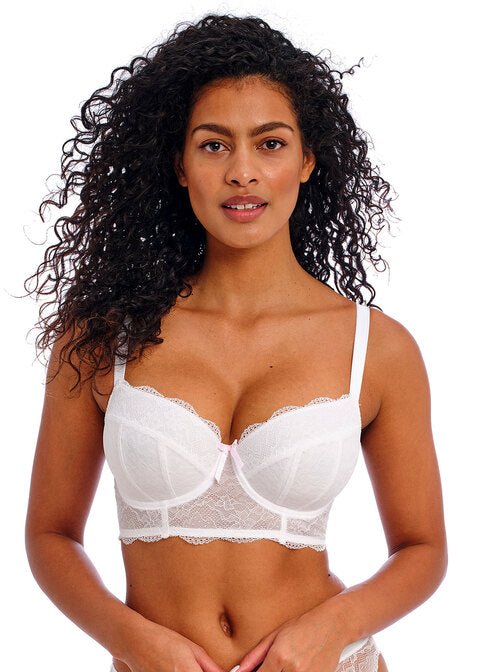 Freya Fancies Longline Bra (White)