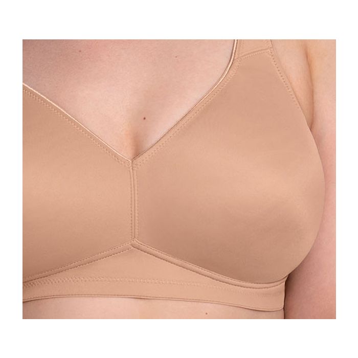 Anita Twin Wireless Soft Bra - Deep Sand