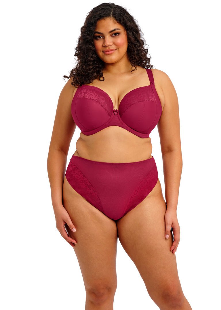 Elomi Nerina Stretch Plunge Bra - Rouge