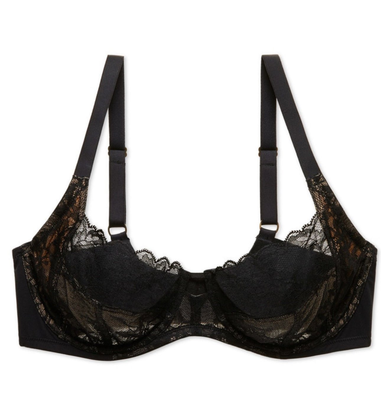 Natori Statement Full Fit Bra - Black/Cafe, White