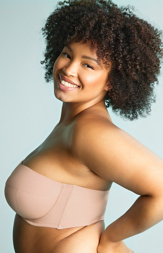 Panache Sculptresse Dana Balcony Strapless Bra (Linen)