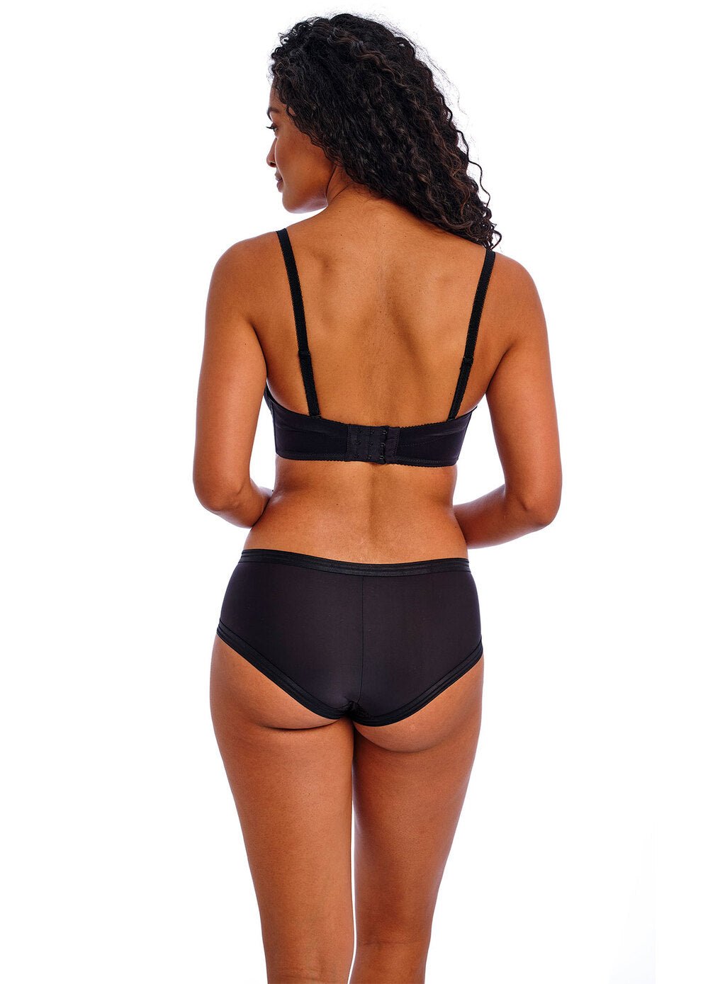 Freya Deco Moulded Strapless Bra - Black
