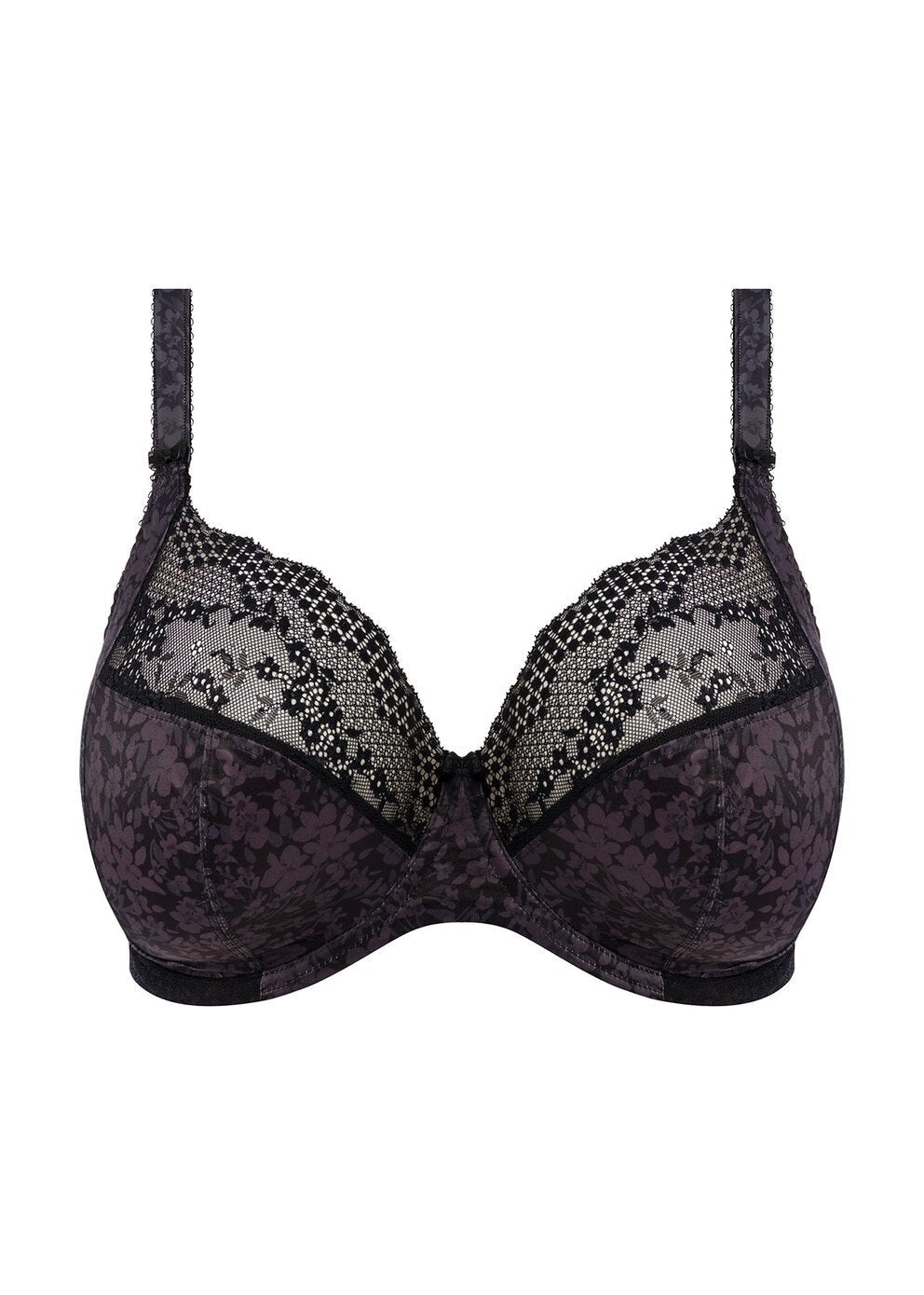 Elomi Lucie Stretch Plunge Bra (Black)