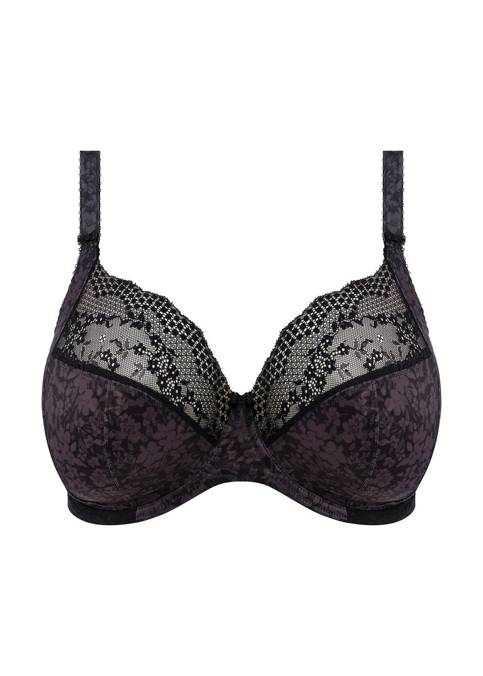 Elomi Lucie Stretch Plunge Bra (Black)