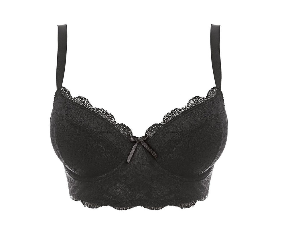 Freya Fancies Longline Bra (Black)