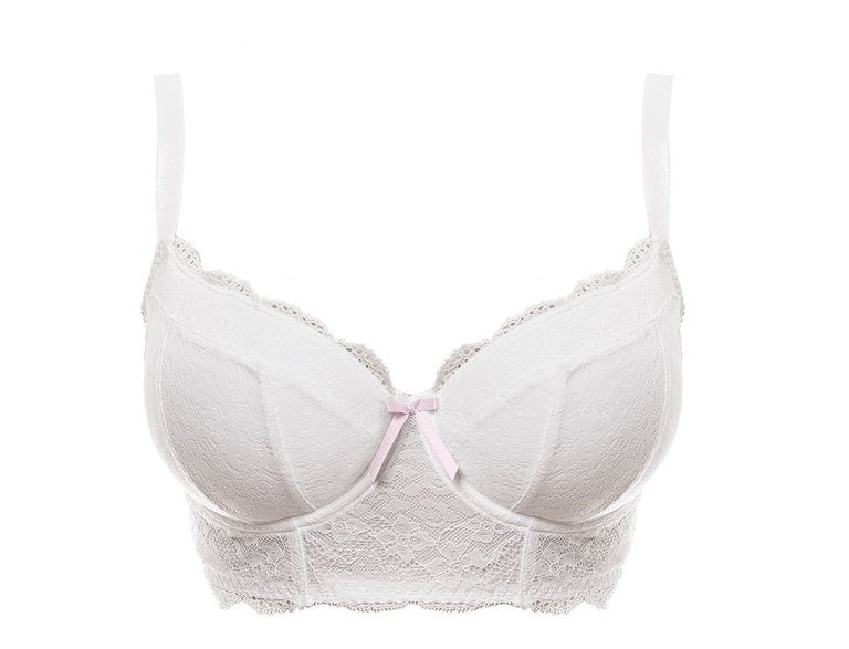 Freya Fancies Longline Bra (White)