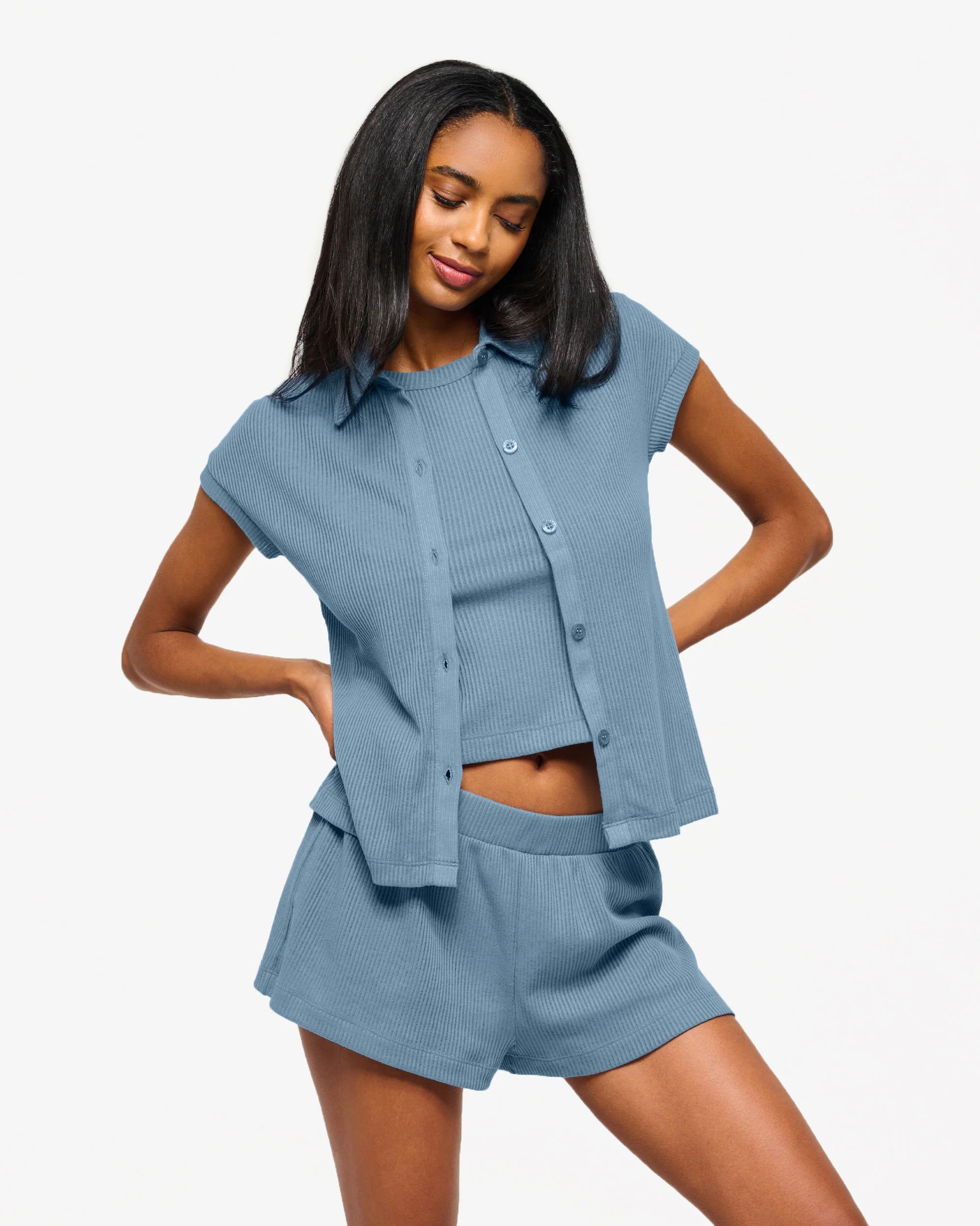 Cosabella Armonia Cotton Short Sleeve Top