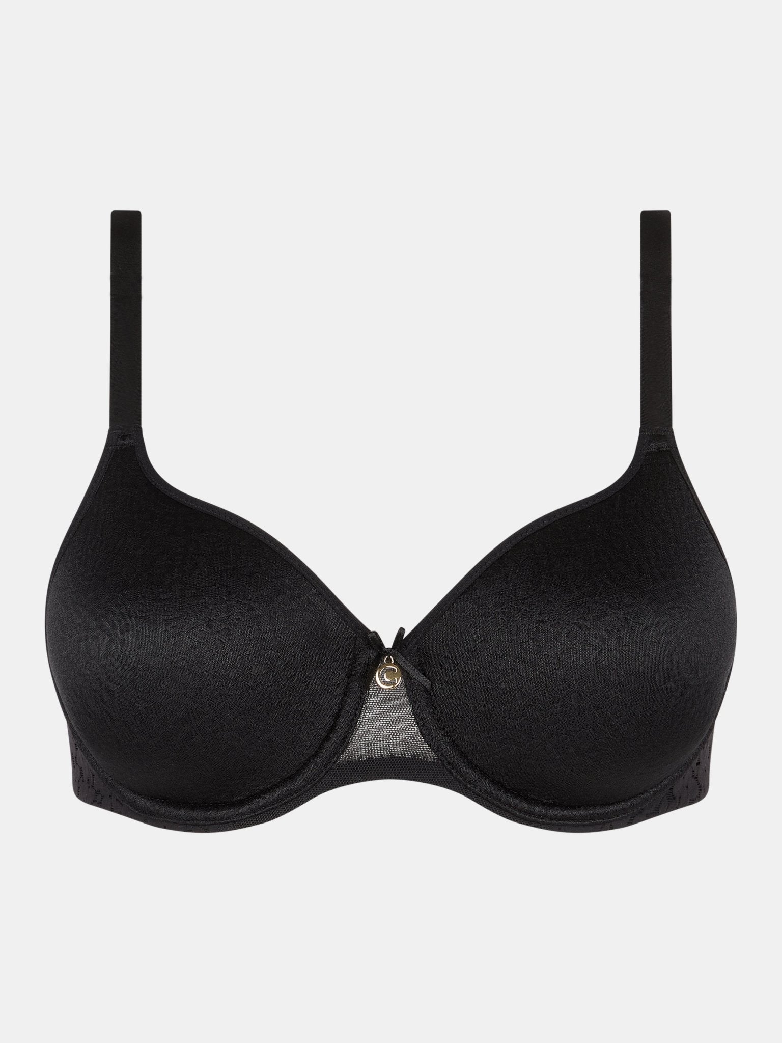 Chantelle Norah Full Coverage Spacer T-Shirt Bra - Black