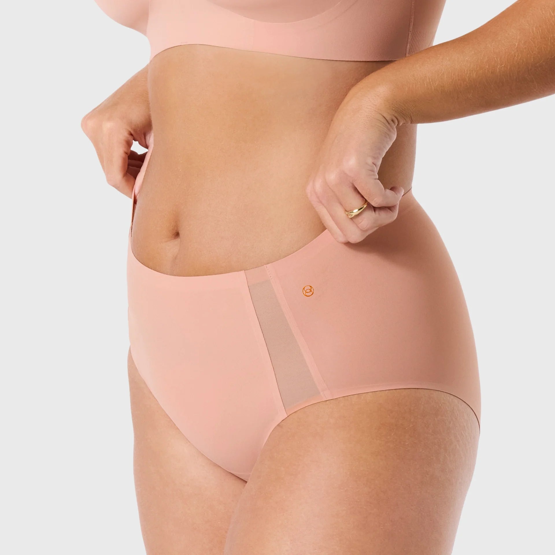 Evelyn & Bobbie High Waisted Retro Bikini - Mesh