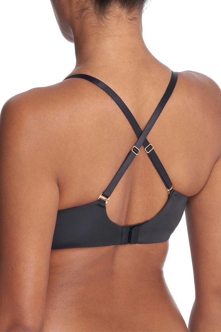 Natori Comfort Evolution Full Fit Memory Foam Convertible Underwire Bra (Black)