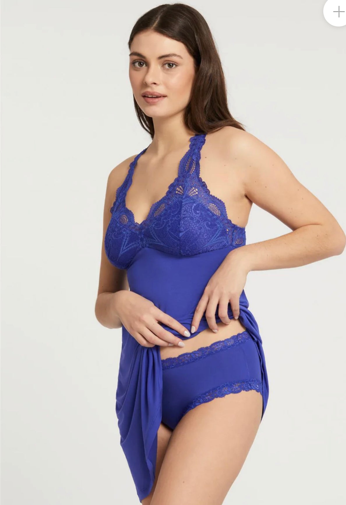 Fleur't Chemise & High Waist Boyshort Set