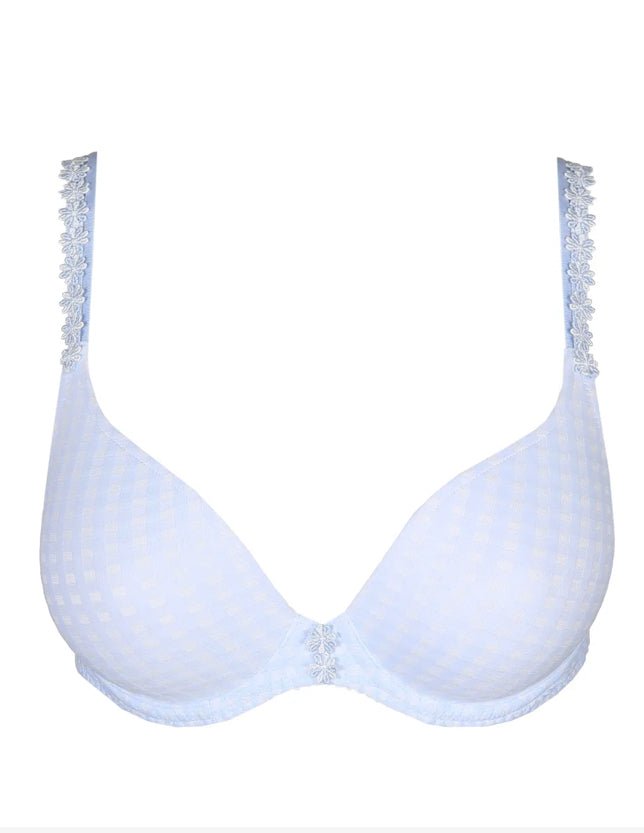 Marie Jo Avero Plunge Heart Shaped Padded Bra-Tiny Vichy