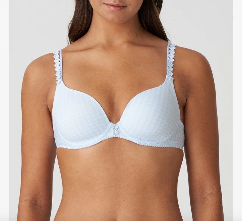 Marie Jo Avero Plunge Heart Shaped Padded Bra-Tiny Vichy