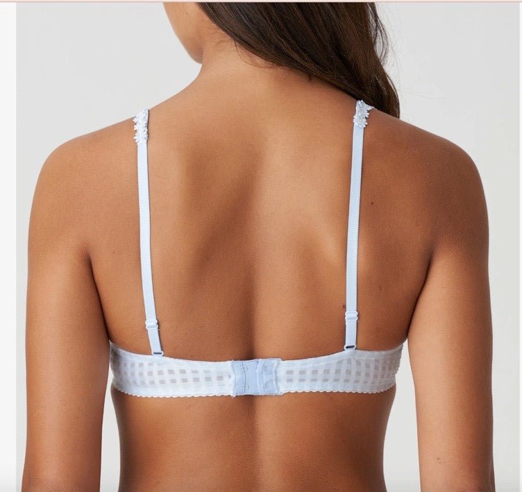 Marie Jo Avero Plunge Heart Shaped Padded Bra-Tiny Vichy