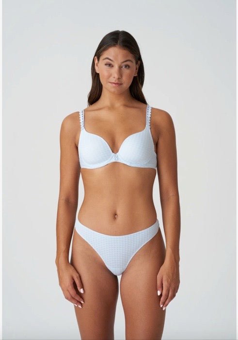 Marie Jo Avero Plunge Heart Shaped Padded Bra-Tiny Vichy