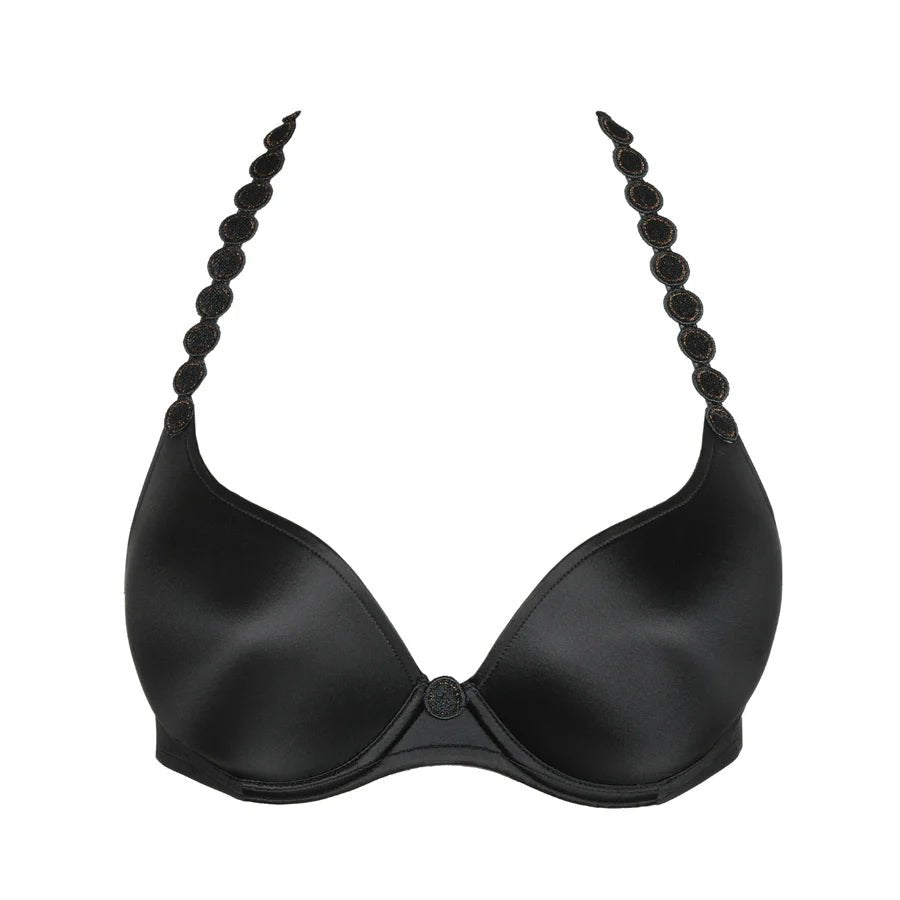 Marie Jo Tom Heart Shaped Padded Bra - Charcoal, Graphite Grey