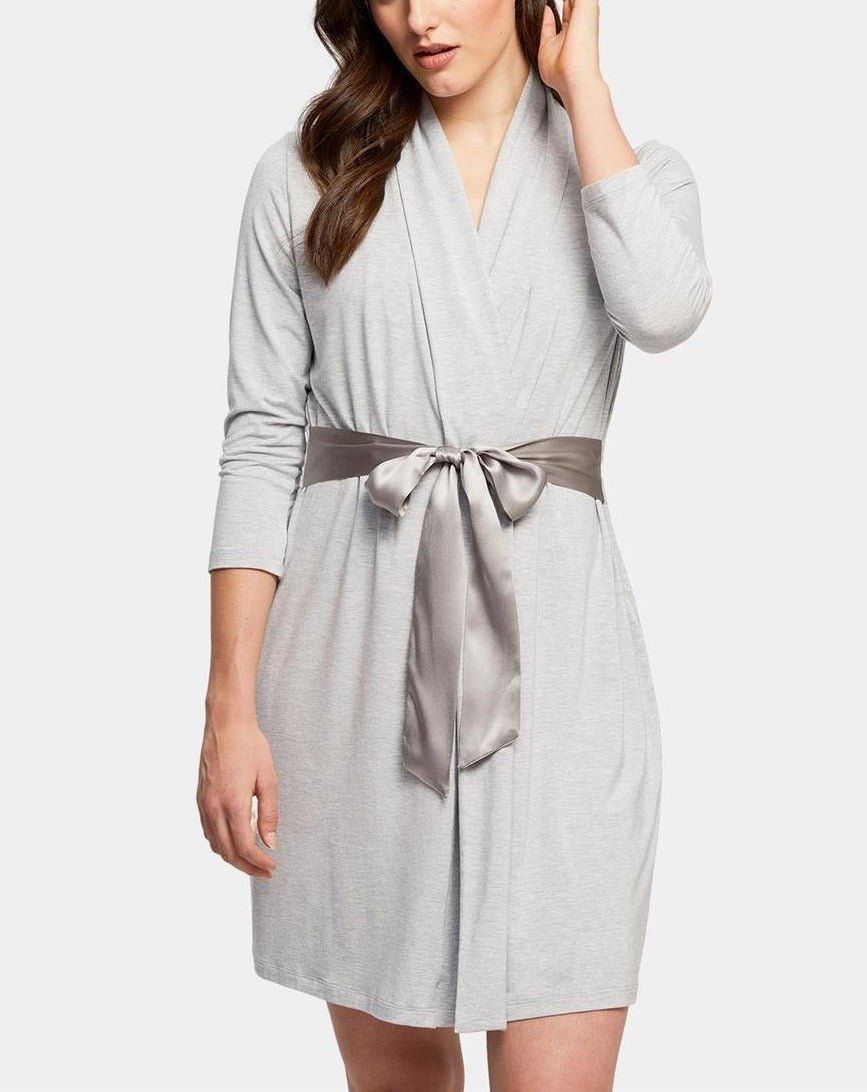 Fleur't Iconic Robe - Heather Grey