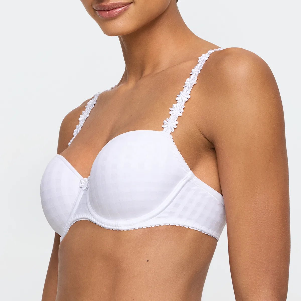 Marie Jo Avero Padded Balcony Bra - White