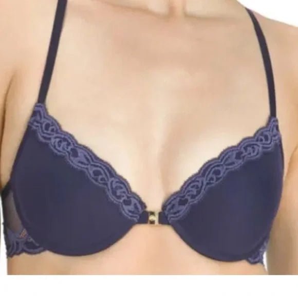 Natori Feathers T-Back Bra - Midnight