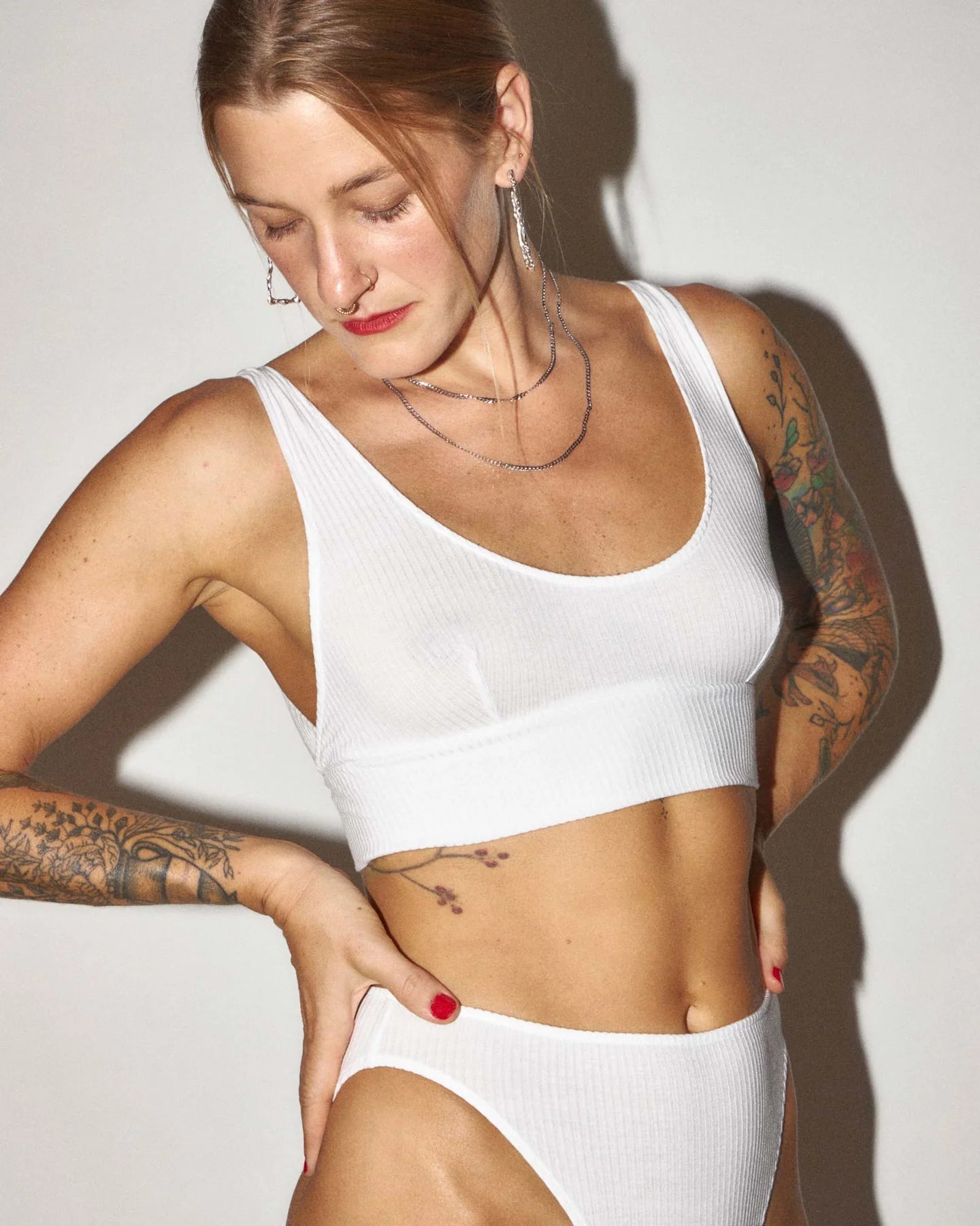 Only Hearts Feather Weight Rib Tank Bralette