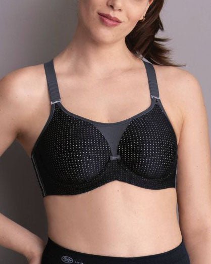 Anita Perfomance WireX Sports Bra With Underwire-Black