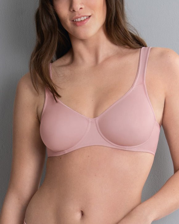 Rosa Faia Twin Underwire Bra - Rosewood