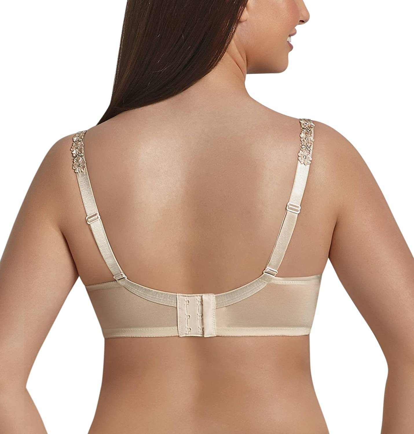 RosaFaia Josephine Womens Padded Contour Underwired Bra, Pearl Rose
