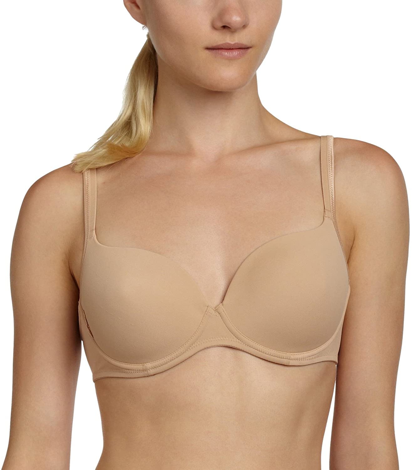 Anita Padded Twin Underwired Cup Bra - Skin