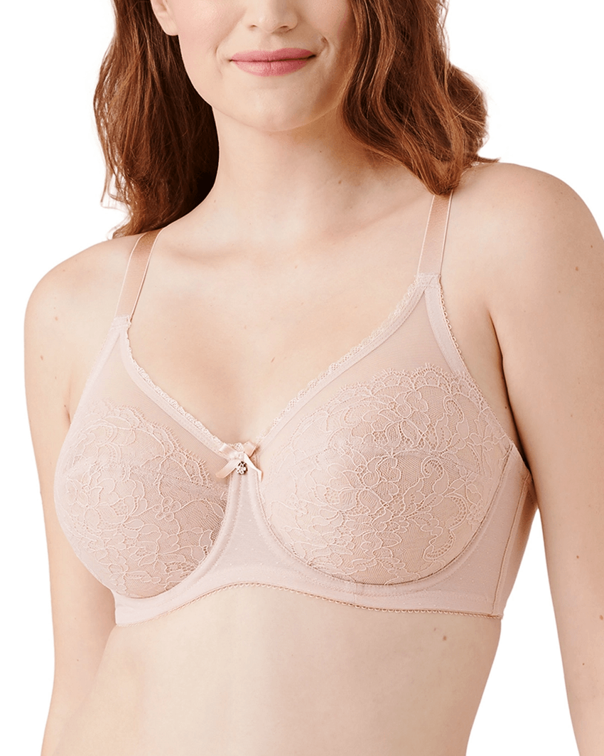 Wacoal Retro Chic Underwire Bra - Rose Dust