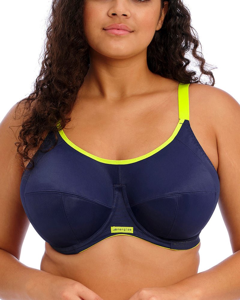 Elomi Energise Underwire Sports Bra - Navy