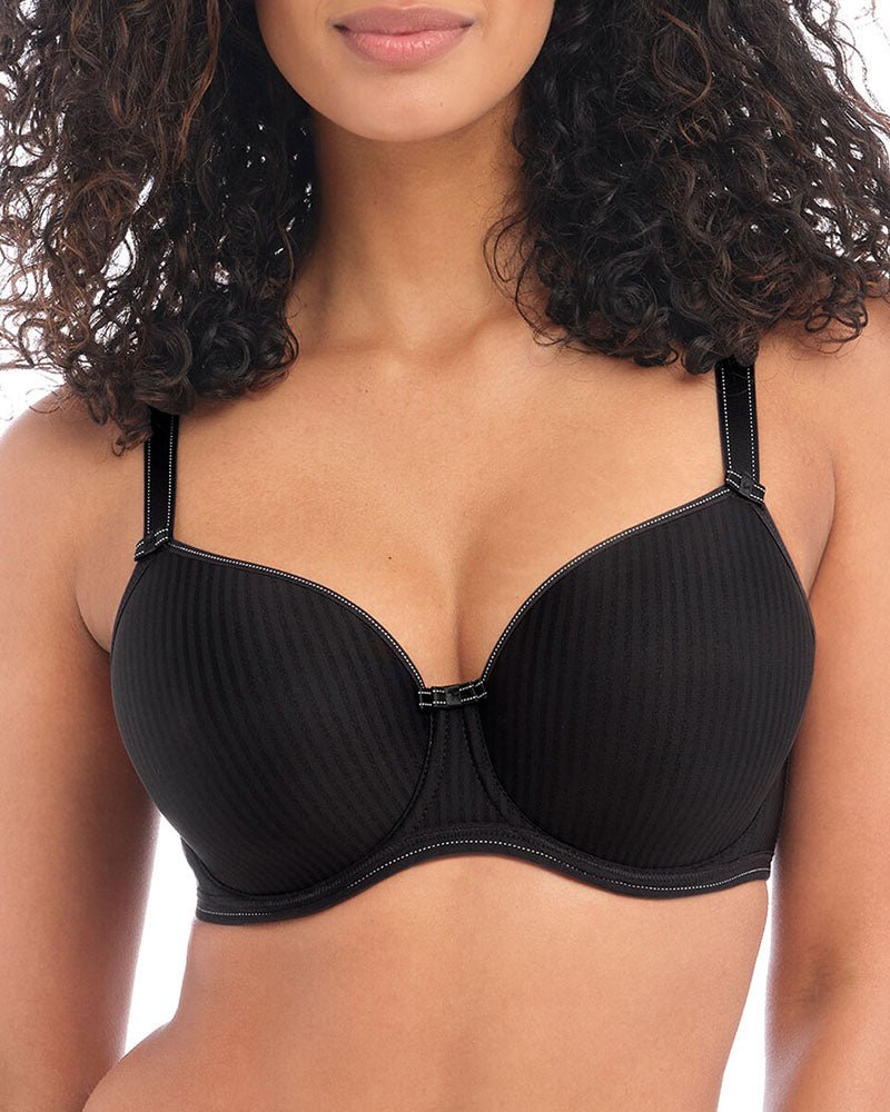 Freya Moulded Balcony Bra - Black