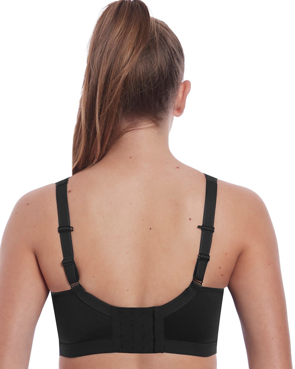 Freya Soft Cup Crop Top Sports Bra - Black