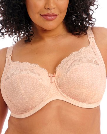 Elomi Molly Underwire Nursing Bra - Cameo Rose