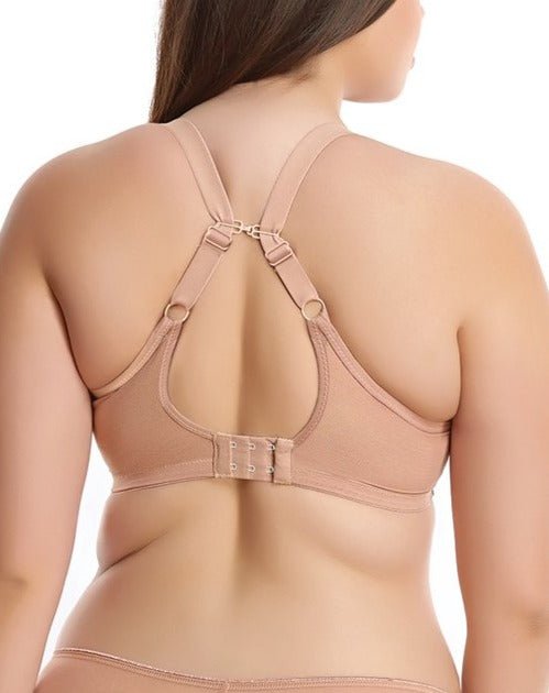 Elomi Matilda Plunge Bra - Cafe Au Lait