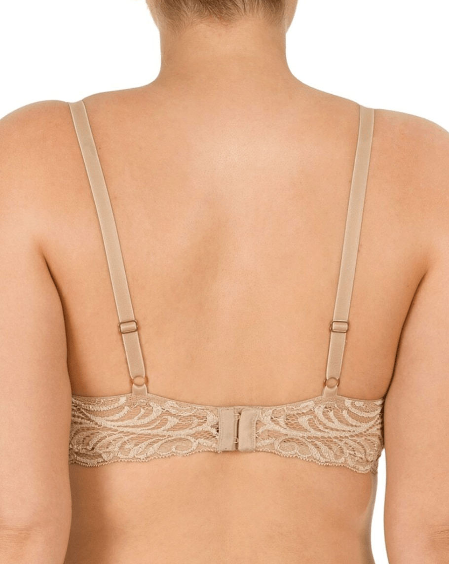 Natori Feathers Contour Plunge Bra - Cafe
