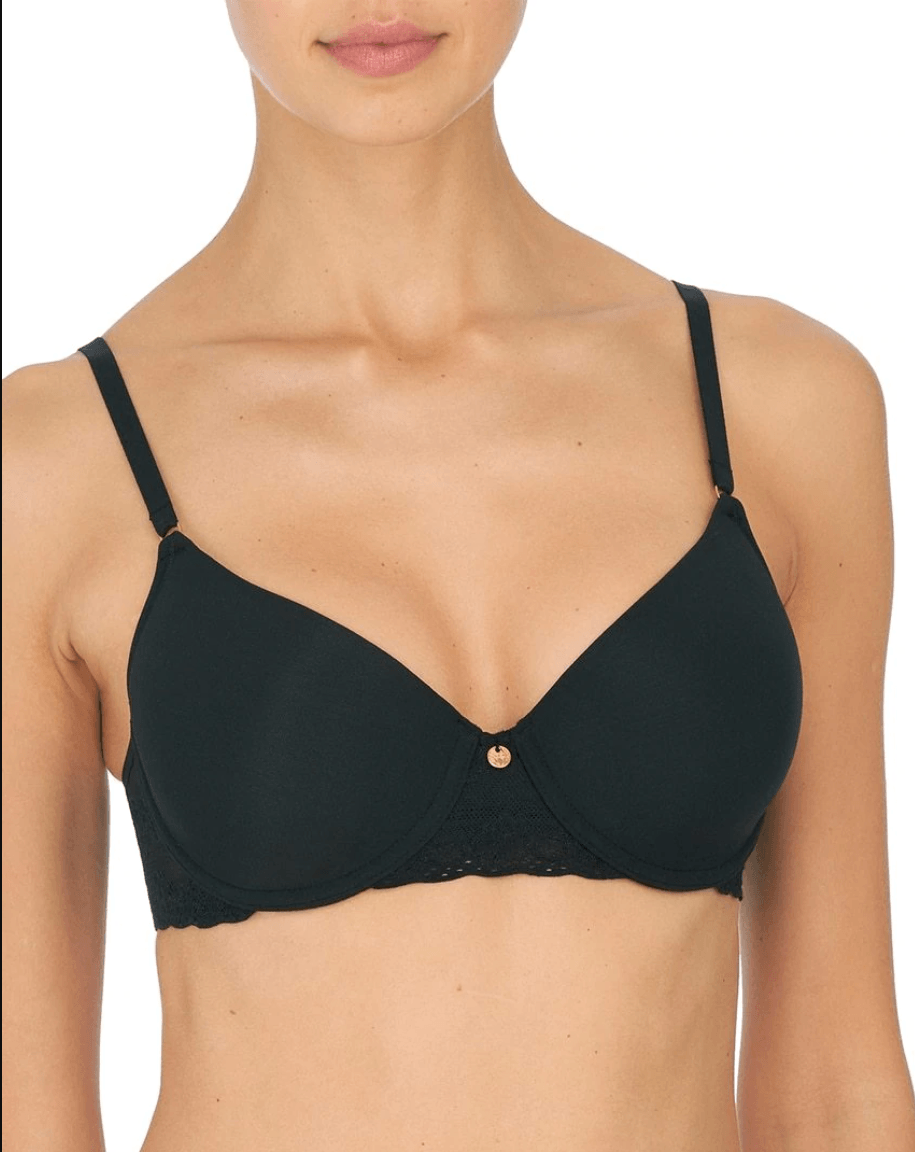 Natori Bliss Perfection Contour Underwire Bra - Black