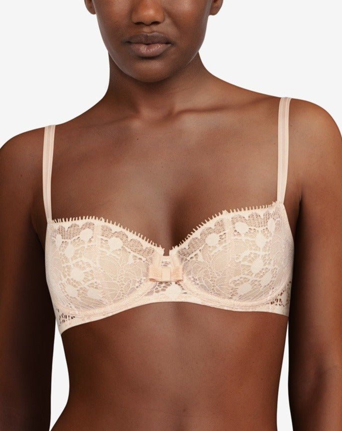 Chantelle Day to Night Lace Unlined Demi Bra