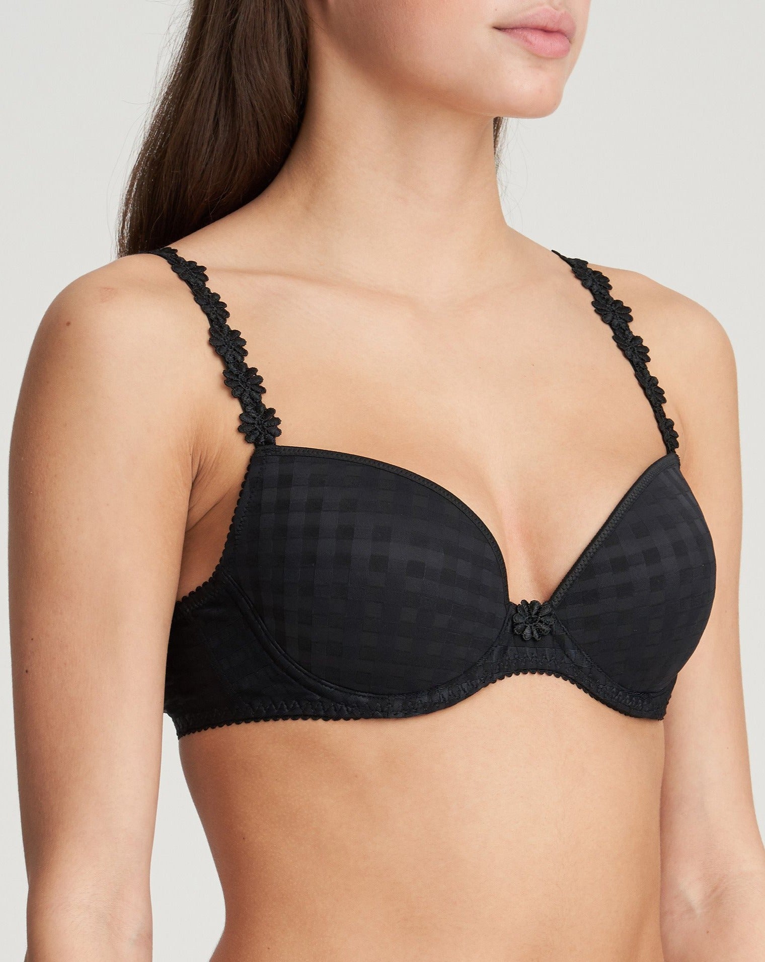 Marie Jo Avero Padded Round Shape Bra - Black