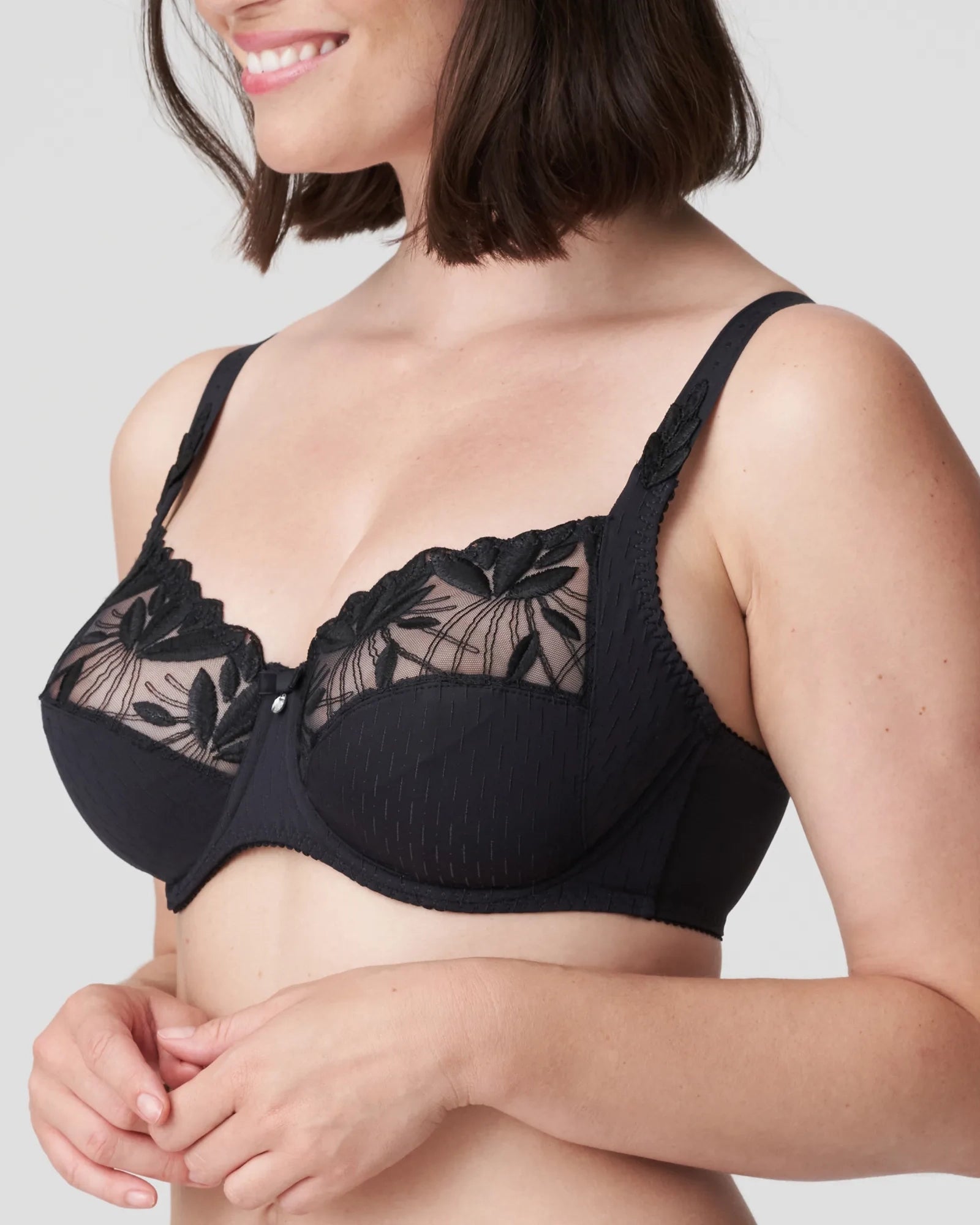 PrimaDonna Orlando Full Cup Bra - Charcoal