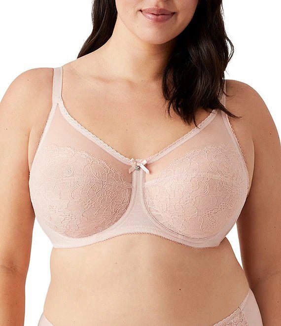Wacoal Retro Chic Underwire Bra - Rose Dust