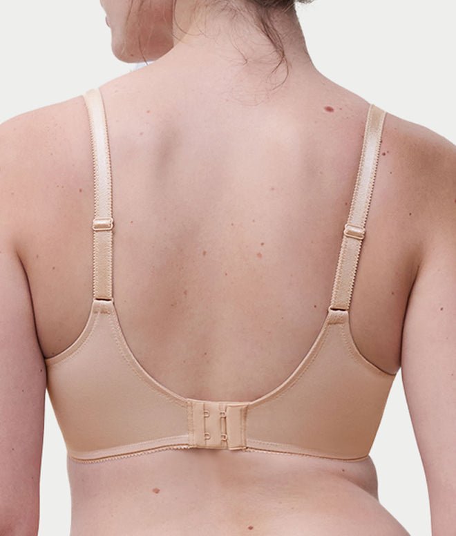 Chantelle Maris Lace Full Coverage Unlined Bra - Nude Blush
