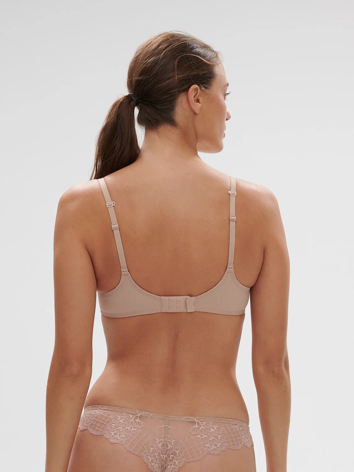 Simone Perele Reve 3D Plunge Bra - Peau Rose