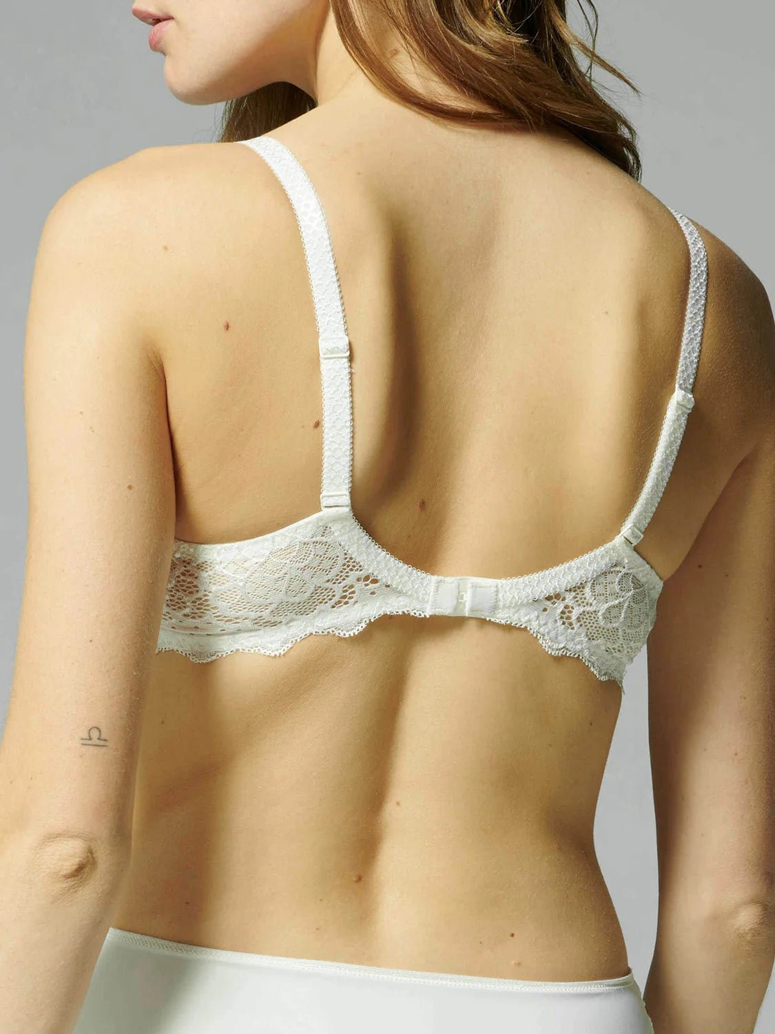 Simone Perele Caresse 3D Plunge Bra - Ivory