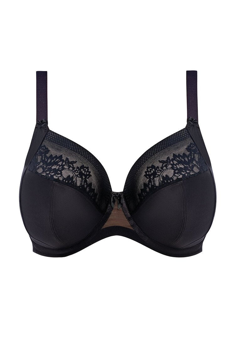 Elomi Nerina Stretch Plunge Bra - Black
