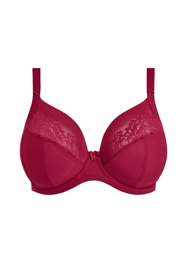 Elomi Nerina Stretch Plunge Bra - Rouge