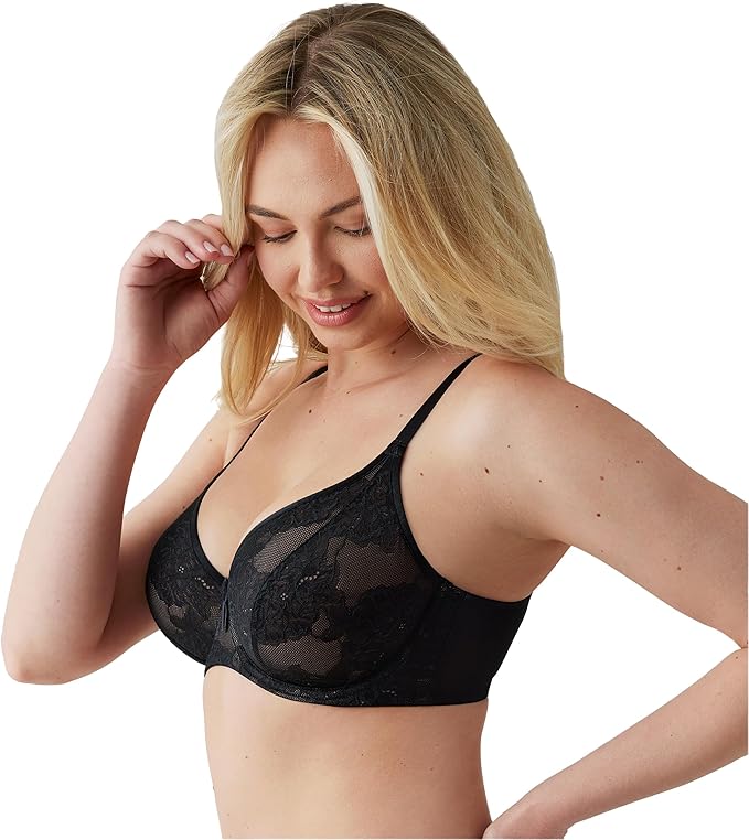 Wacoal Full Bloom Underwire Bra - Black