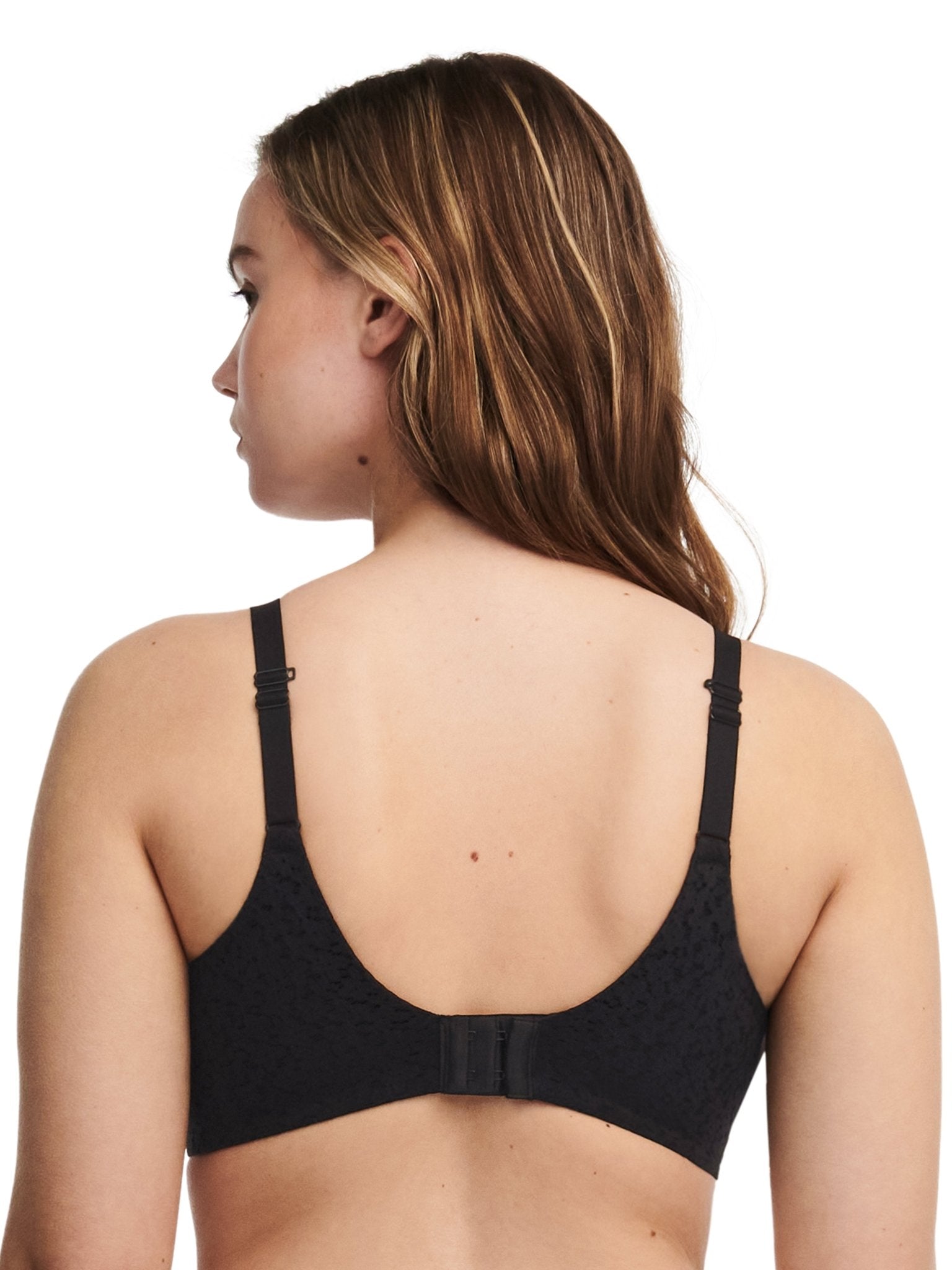 Chantelle Norah Comfort Smooth Sweetheart T-Shirt Bra - Black