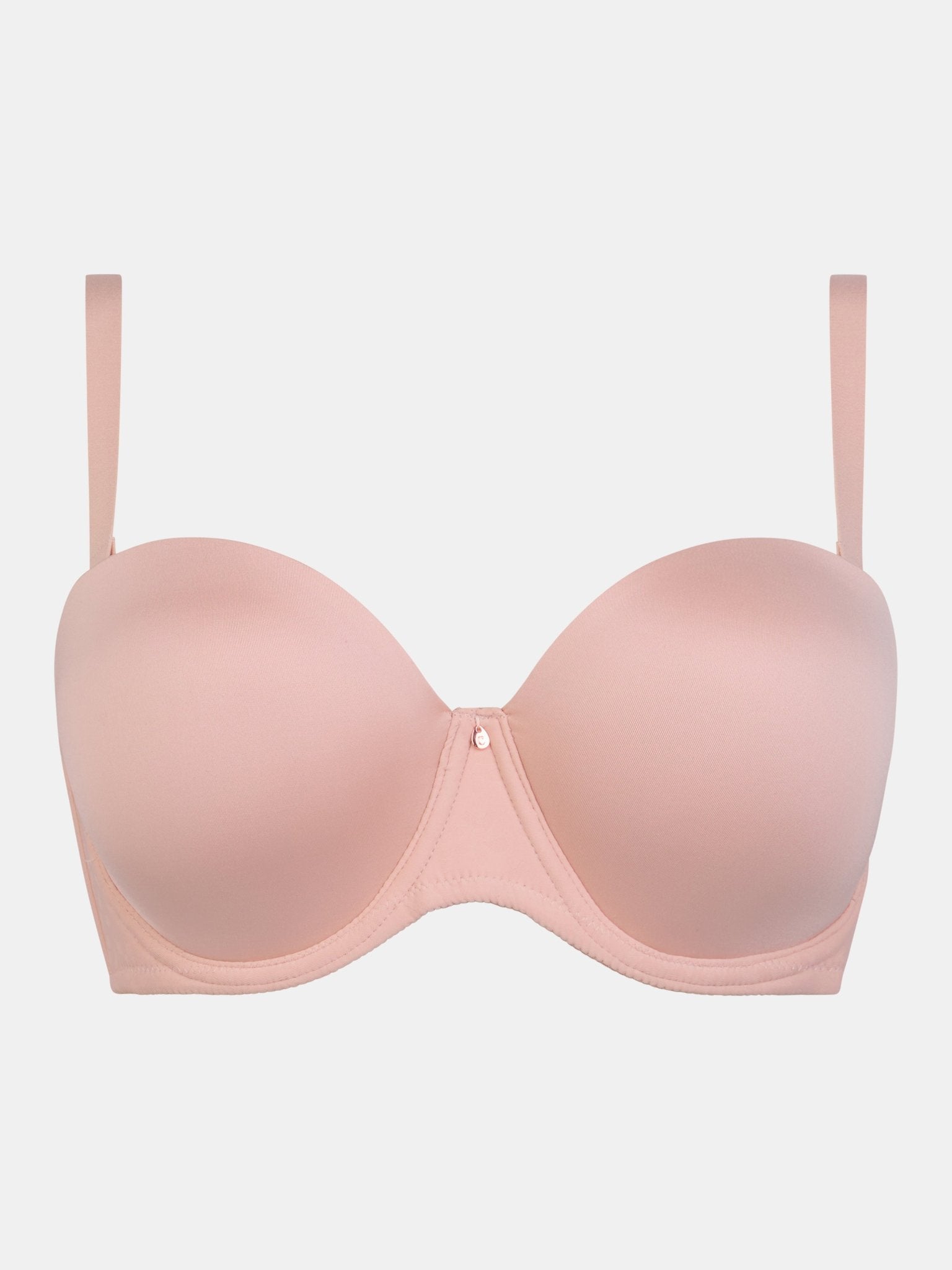 Chantelle Comfort Chic Full Bust Strapless Bra - Nude Rose