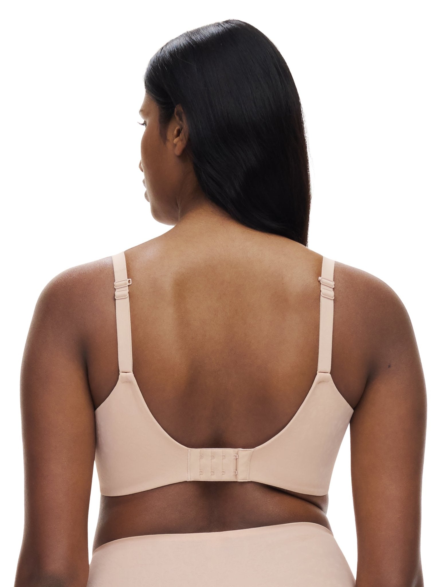 Chantelle Comfort Chic Back Smoothing T-Shirt Bra - Nude Rose