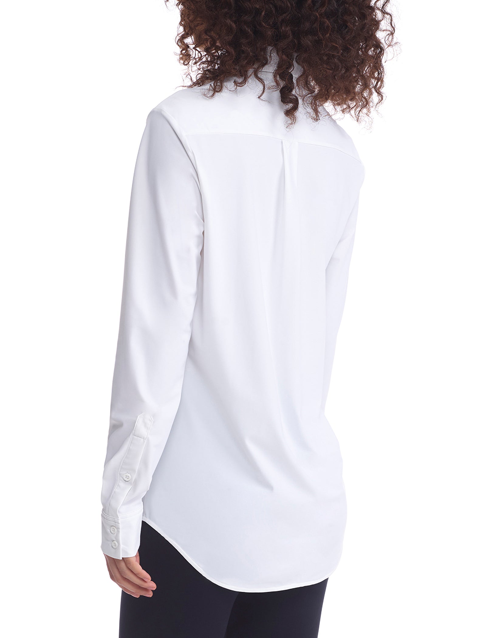 Commando Classic Oversized Button Down-White